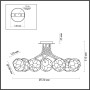 Потолочная люстра Breana 4556/7C