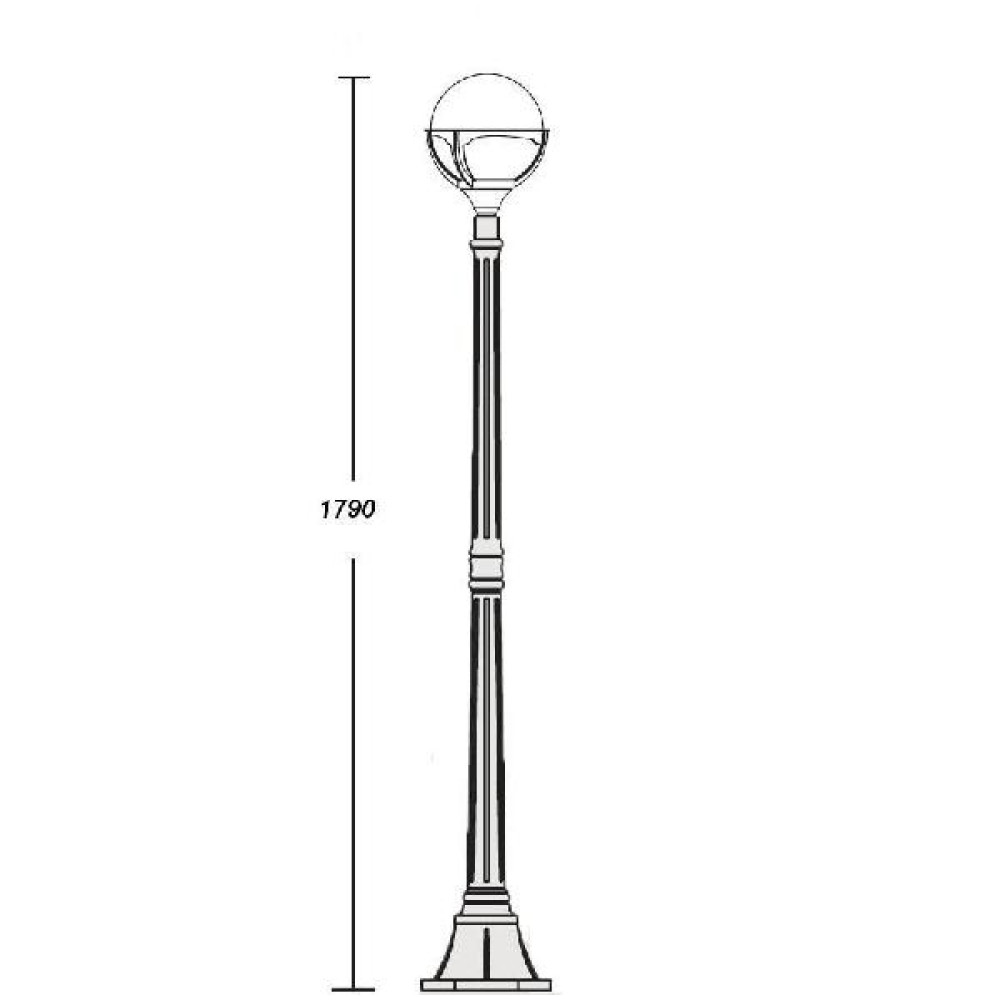 Наземный фонарь  88108 Bl