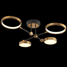 Потолочная люстра Loft Led LED LAMPS 81102/4C BRASS BLACK